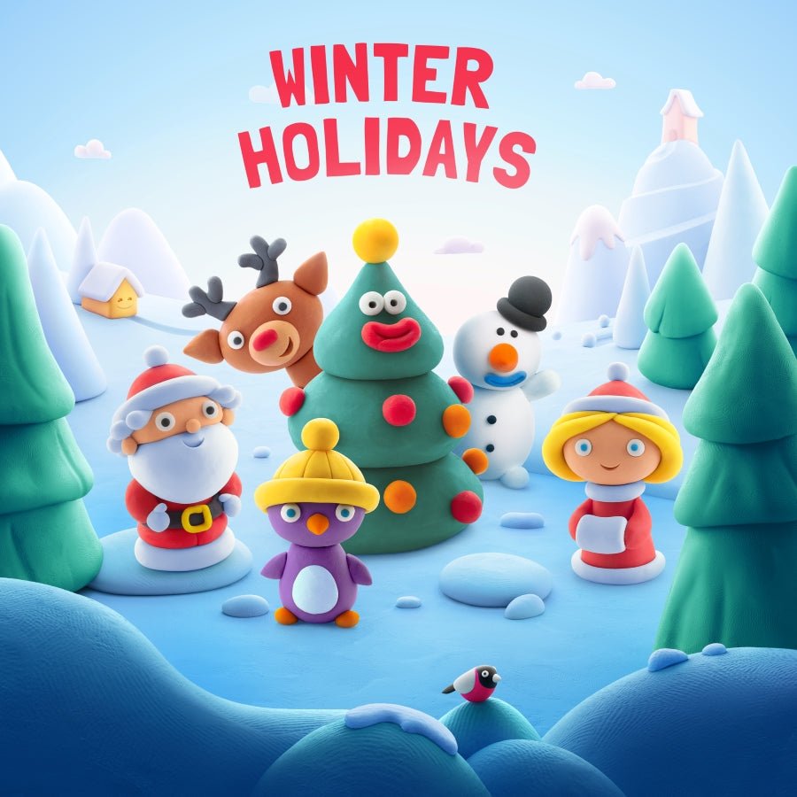 Hey Clay Winter Holidays Set - Tools 4 Teaching