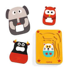 Wooden Puzzle Leo & Co-Puzzles-Tools 4 Teaching-Classroom Decor and More