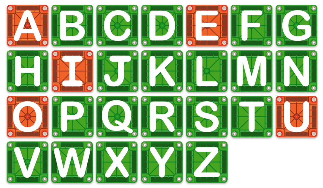 MAGNA-TILES® LEARN Letters™ 56 Piece Set - Tools 4 Teaching