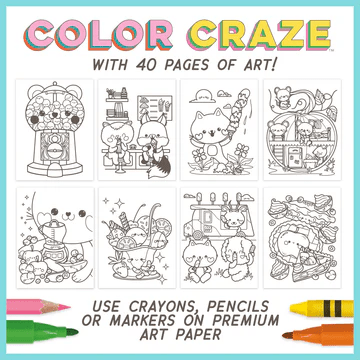Color Craze Cuties-Activity Pads-Tools 4 Teaching-Classroom Decor and More