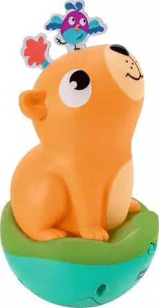 Push and Listen Roly Poly: Capybara-Baby & Toddler-Tools 4 Teaching-Classroom Decor and More