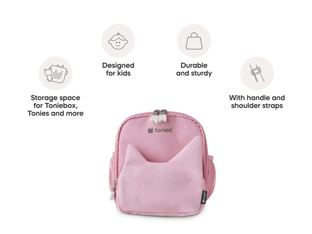 tonies® Adventure Backpack - Cloud Pink-Tonies-Tools 4 Teaching-Classroom Decor and More