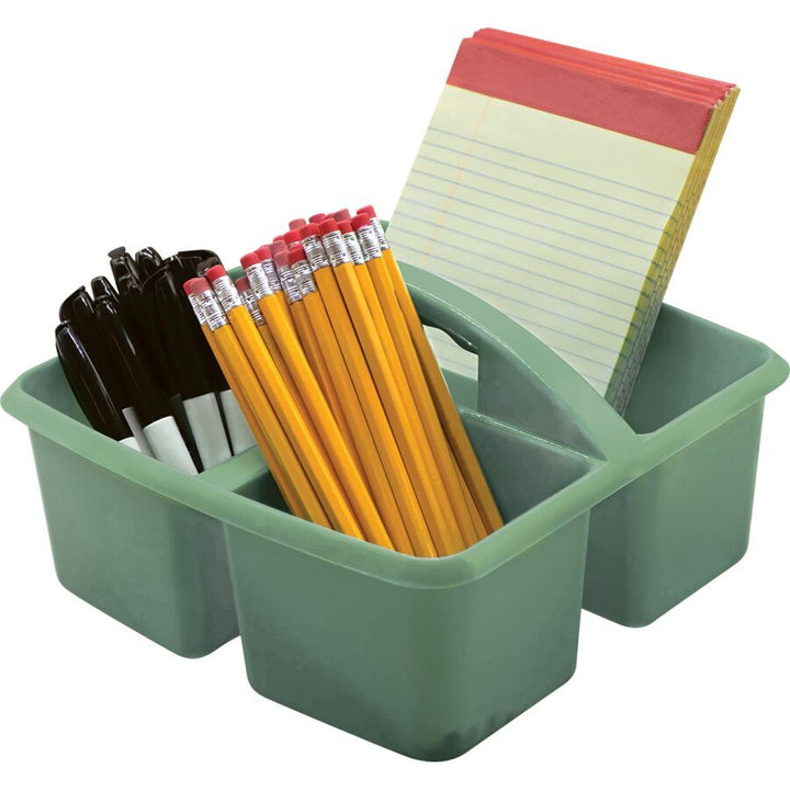 Plastic Storage Caddy - Eucalyptus Green - Tools 4 Teaching
