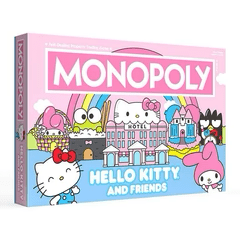 Hello Kitty And Friends Vacation Monopoly-Games-Tools 4 Teaching-Classroom Decor and More