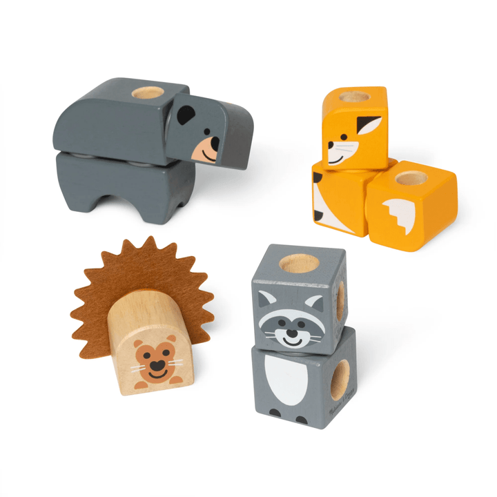 Blockables™ Woodland Friends Play Set-Building-Tools 4 Teaching-Classroom Decor and More