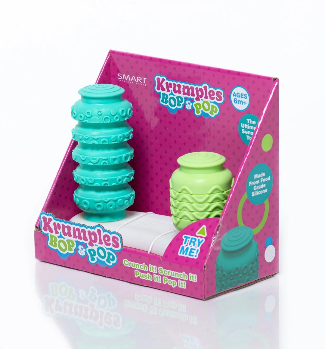Krumples Bop &amp; Pop! Green/Teal