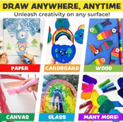 KwikStix Tempera Paint 12 Classic Colors-Art Supplies-Tools 4 Teaching-Classroom Decor and More