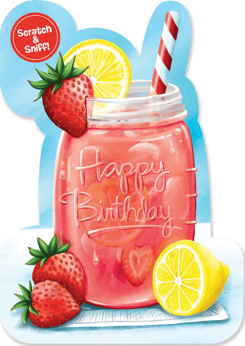 Strawberry Lemonade Scratch n Sniff-Birthday-Tools 4 Teaching-Classroom Decor and More