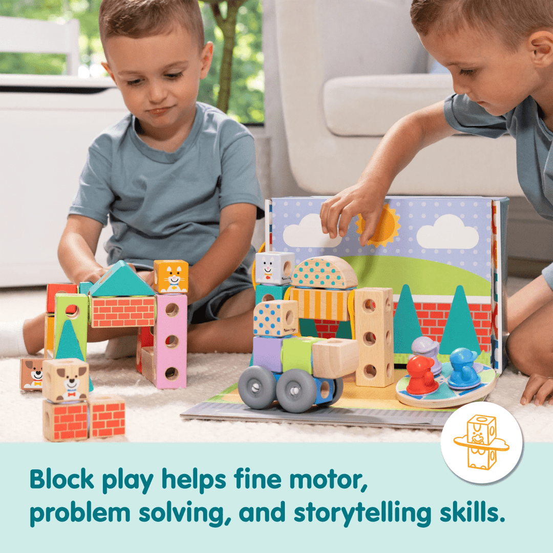 Blockables™ Town Play Set-Building-Tools 4 Teaching-Classroom Decor and More