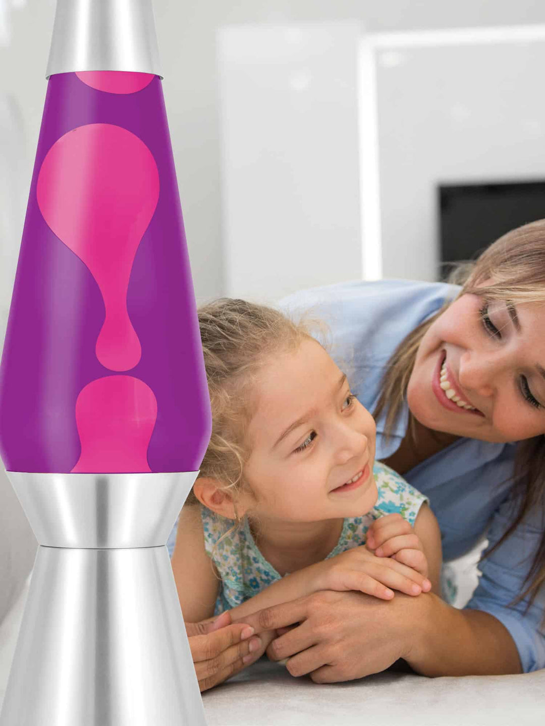 27" LAVA® Grande Lamp - Pink/Purple/Silver-Lava-Tools 4 Teaching-Classroom Decor and More