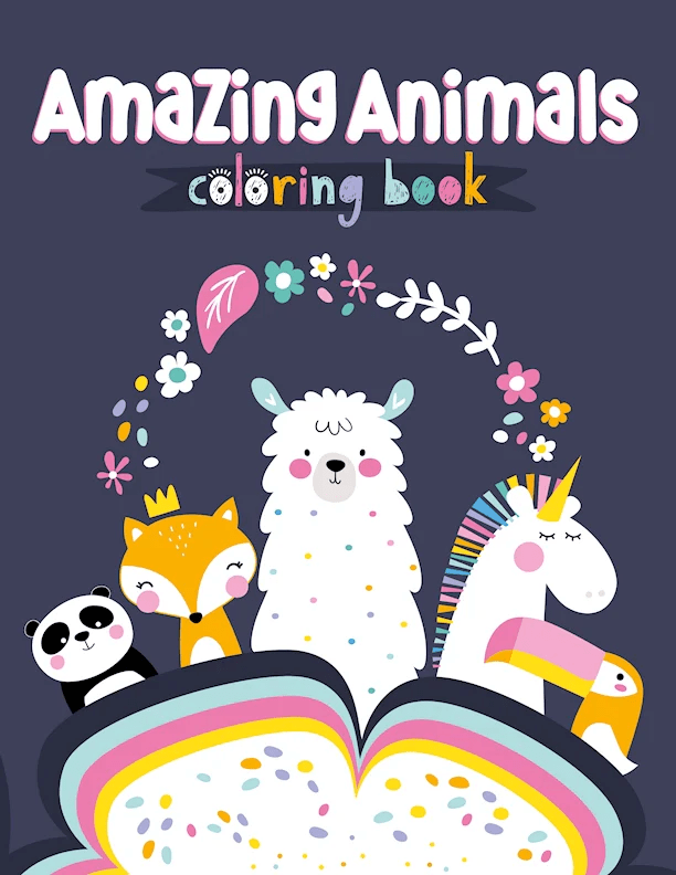 Amazing Animals Coloring Book-Activity Pads-Tools 4 Teaching-Classroom Decor and More