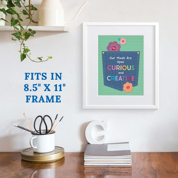 Crafty and Cool Mini Poster Set-Posters-Tools 4 Teaching-Classroom Decor and More