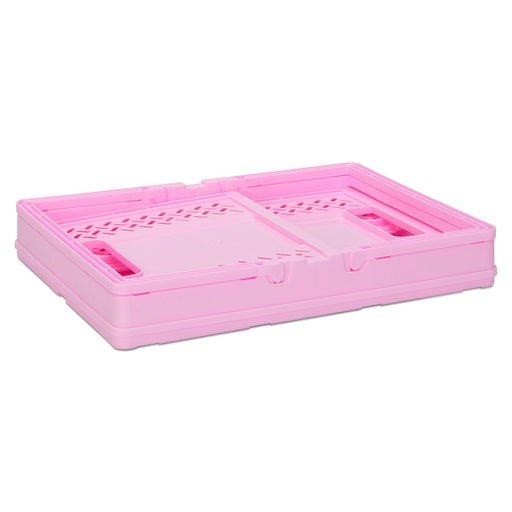 Foldable Storage Crate Large Pink-Organization-Tools 4 Teaching-Classroom Decor and More