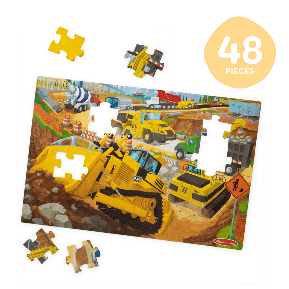 Building Site 48pc Floor Puzzle - Tools 4 Teaching