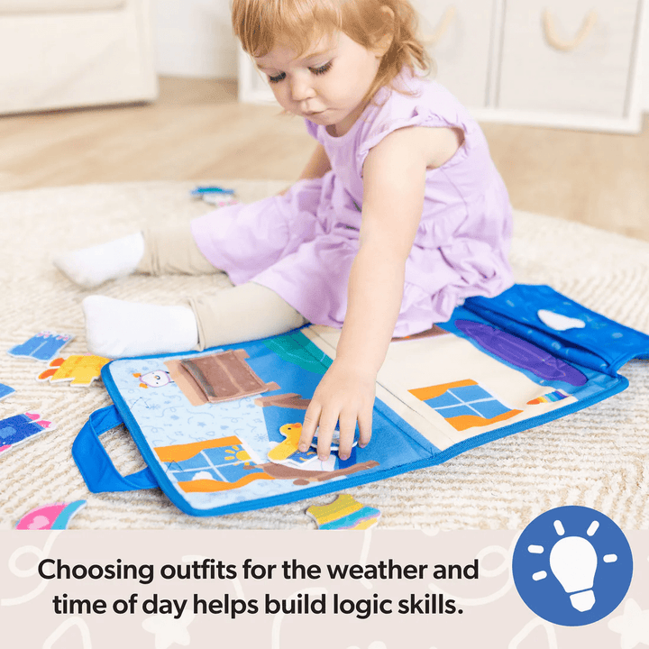 Ms. Rachel What to Wear Felt Activity Board - Tools 4 Teaching