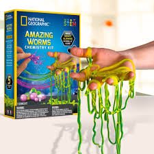 National Geographic Amazing Worms Chemistry Kit-Science & STEM-Tools 4 Teaching-Classroom Decor and More