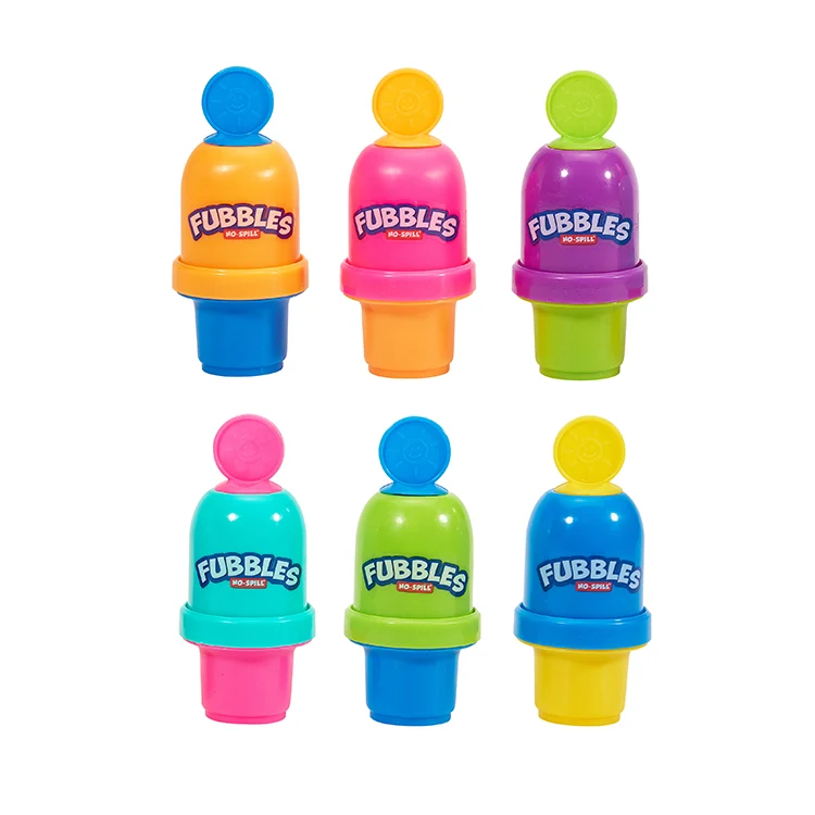 Fubbles No Spill Bubble Tumbler Mini (Assorted/ One Unit Per Sale)