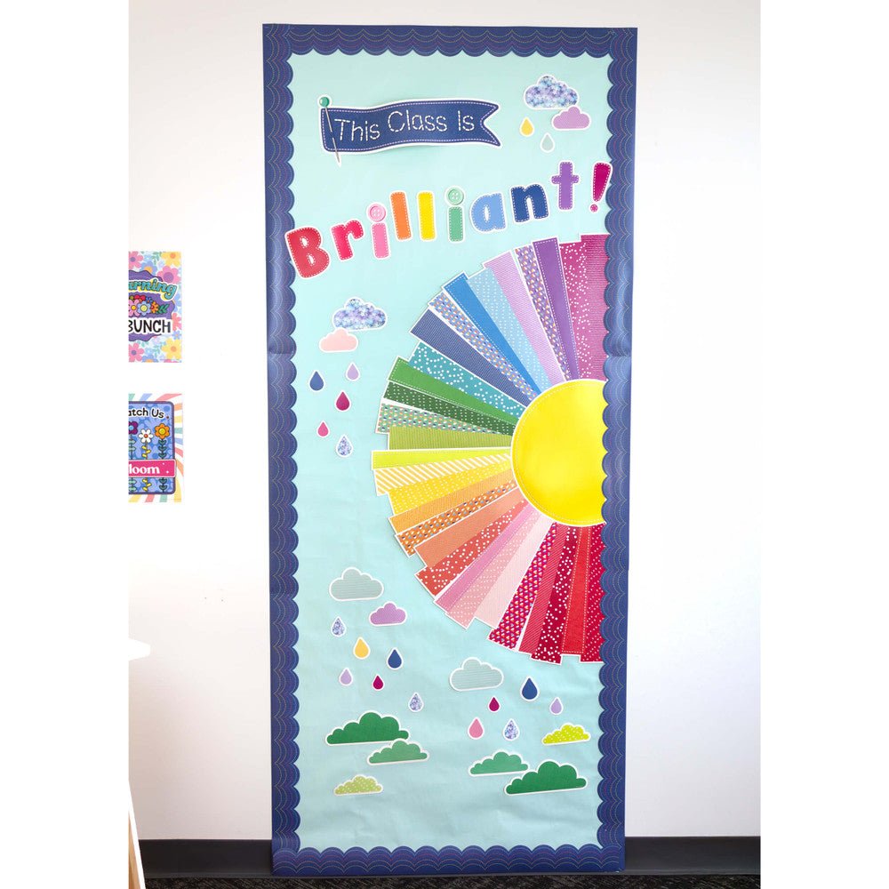 Crafty Cool This Class is Brilliant Bulletin Board-Bulletin Board Sets-Tools 4 Teaching-Classroom Decor and More