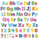 Colorful 4" Everyday Letters Combo Pack