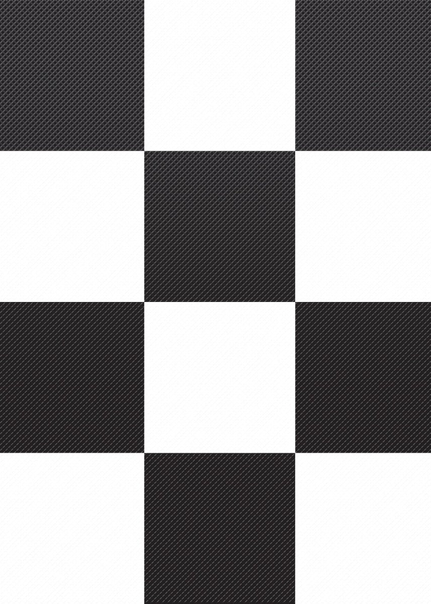 Better Than Paper® Bulletin Board Roll: Black and White Checkers - Tools 4 Teaching