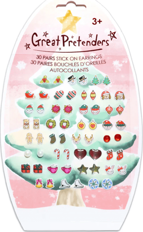Holiday Sticker Earings-Tools 4 Teaching-Classroom Decor and More