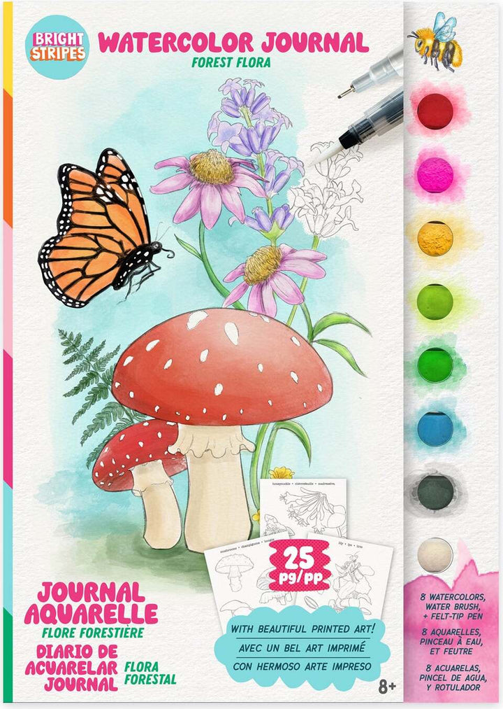 Watercolor Journal Flora