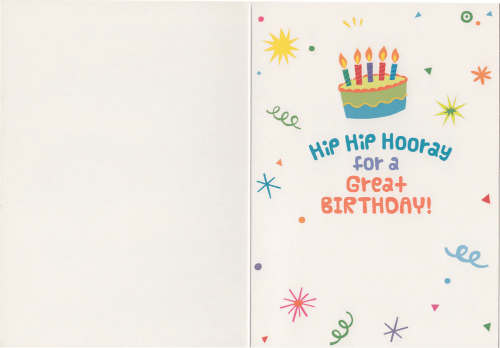Age 5 Lettering Foil Card-Birthday-Tools 4 Teaching-Classroom Decor and More