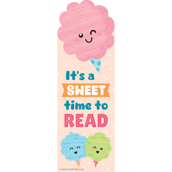 Cotton Candy Smelly Bookmarks - Tools 4 Teaching