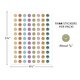 Calming Colors Smiley Faces Mini Stickers Value Pak-Stickers-Tools 4 Teaching-Classroom Decor and More