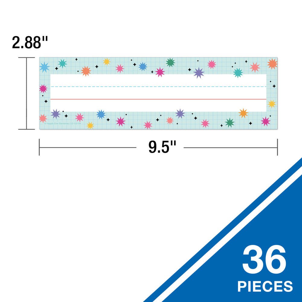 Retro Remix Nameplate-Nameplates & Name Tags-Tools 4 Teaching-Classroom Decor and More