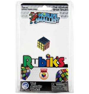 World's Smallest Rubik's Cube 50th Anniversary-World's Smallest-Tools 4 Teaching-Classroom Decor and More