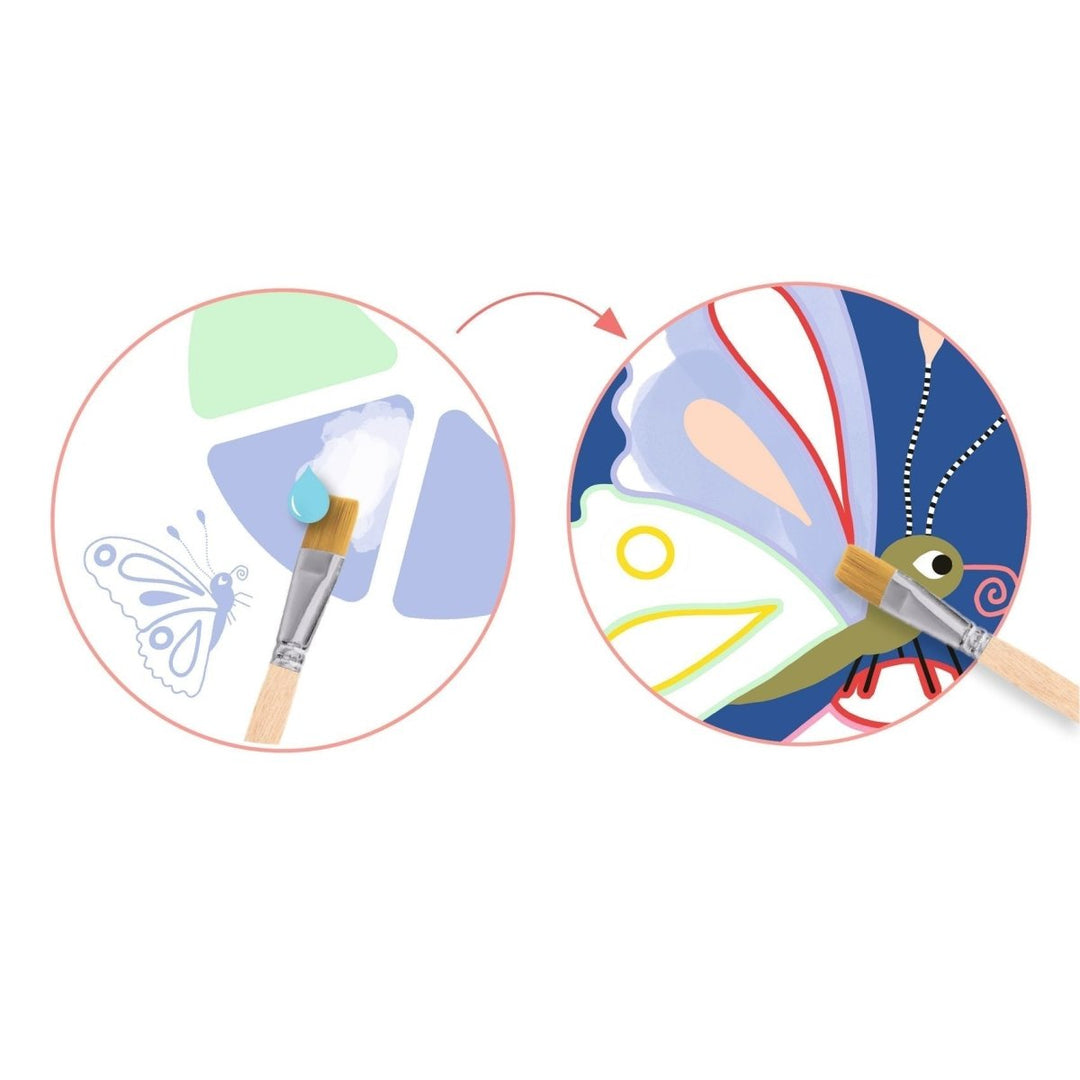 Creepy Crawlies Paint with Water Activity Set - Tools 4 Teaching