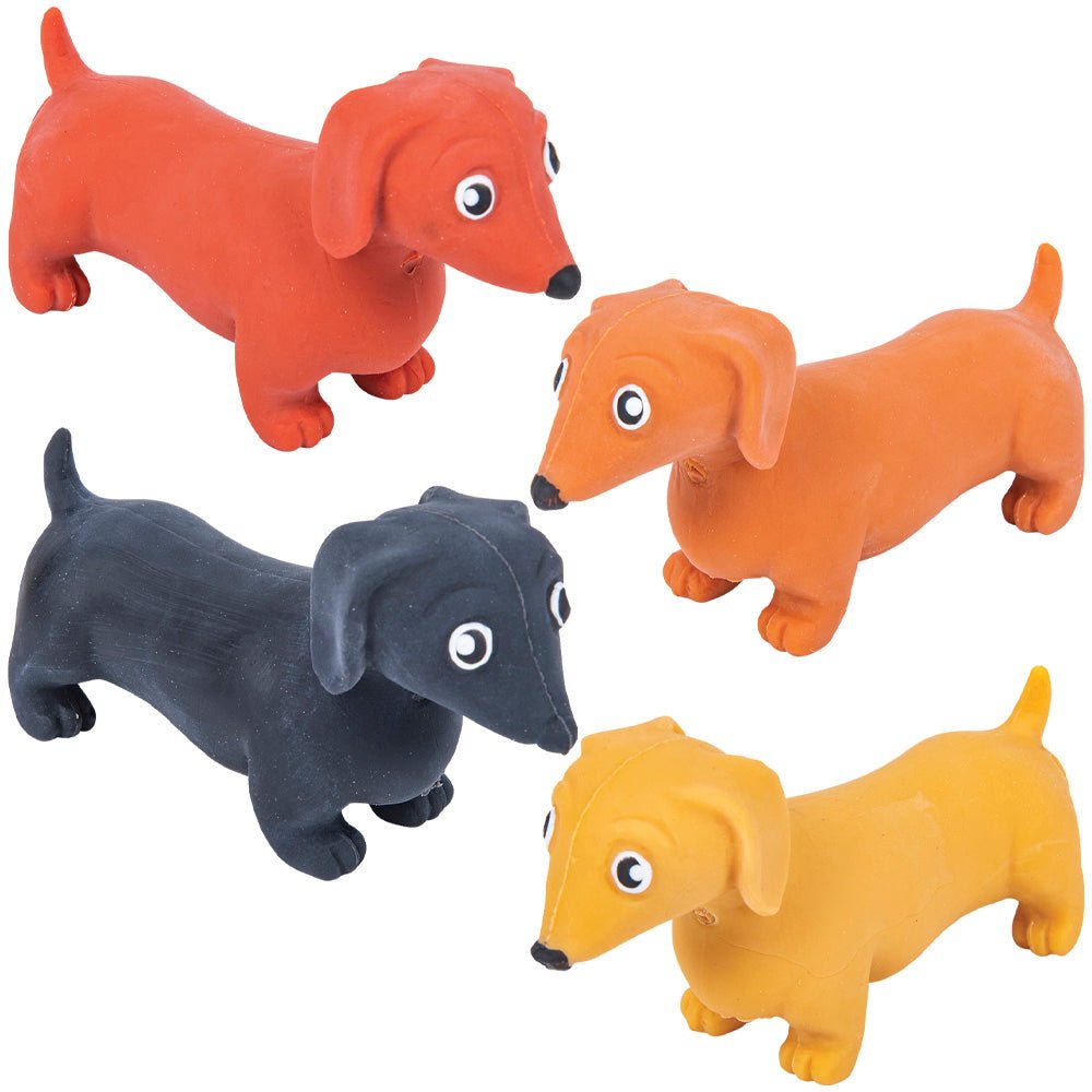 4.5" Stretch Dachshund (Assorted) - Tools 4 Teaching
