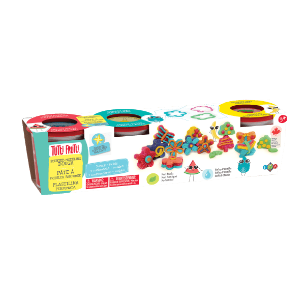 Tutti Frutti 3 Pack Sparkling Fruit Scents & Molds-Arts & Crafts-Tools 4 Teaching-Classroom Decor and More