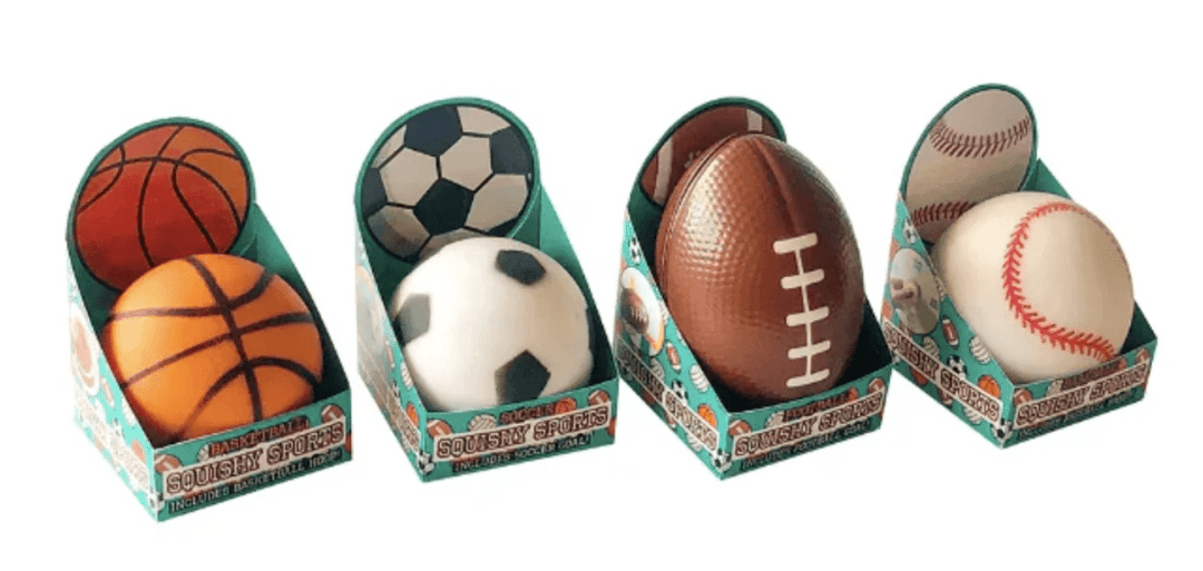 Squishy Sports (ASSORTED ITEM / 1 UNIT PER SALE) - Tools 4 Teaching