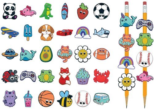 Pencil Charms-Classroom Essentials-Tools 4 Teaching-Classroom Decor and More