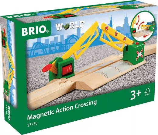 Brio Magnetic Action Crossing-Vehicles & Construction-Tools 4 Teaching-Classroom Decor and More