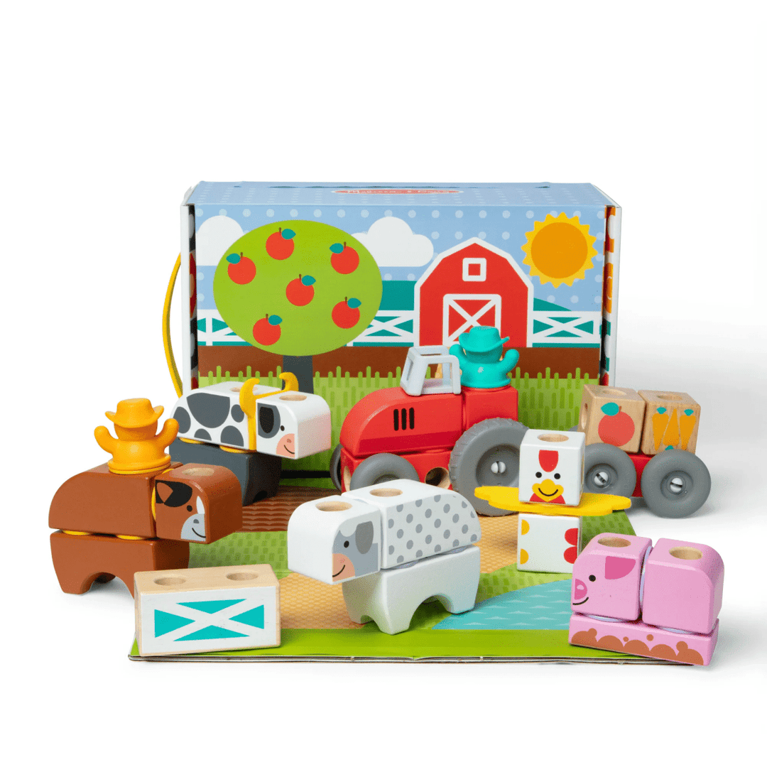 Blockables™ Farm Play Set-Building-Tools 4 Teaching-Classroom Decor and More