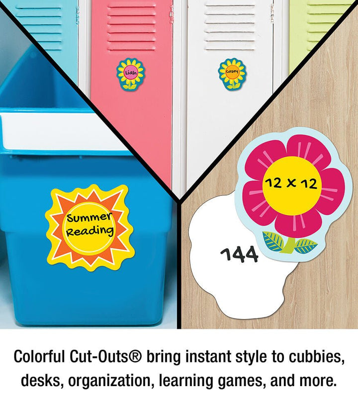 Spring Mix Mini Cutouts - Tools 4 Teaching