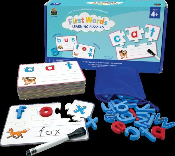 Learning Puzzle First Words - Tools 4 Teaching