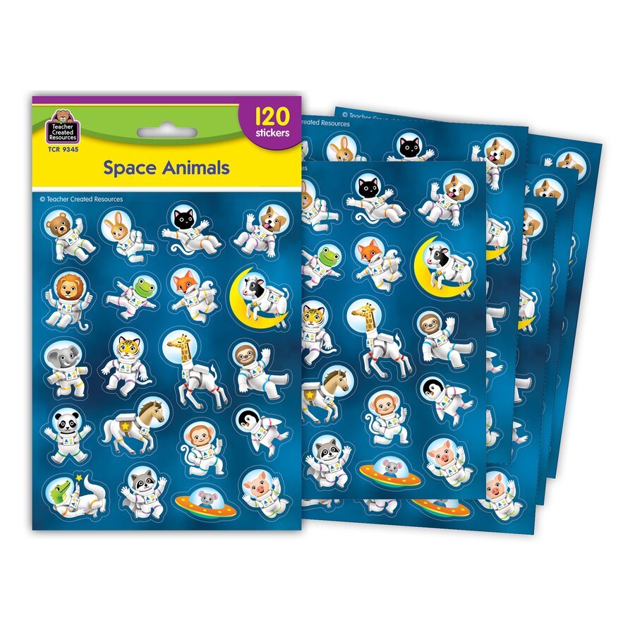 Space Animals Stickers - Tools 4 Teaching