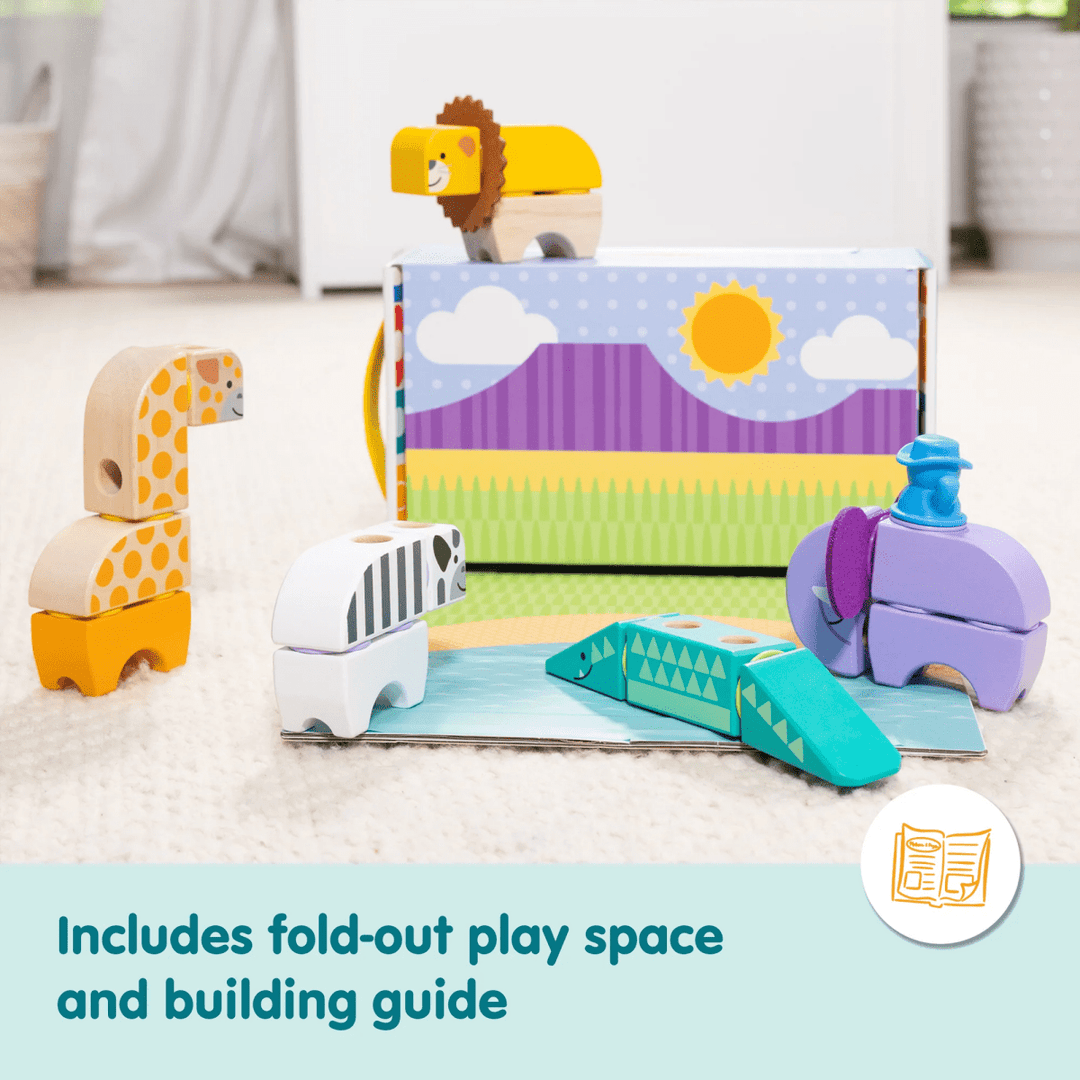 Blockables™ Safari Play Set-Building-Tools 4 Teaching-Classroom Decor and More