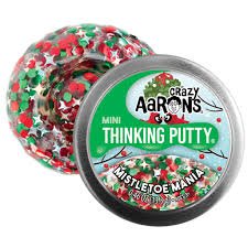 Crazy Aarons Mini Thinking Putty- Mistletoe Mania-Thinking Putty-Tools 4 Teaching-Classroom Decor and More