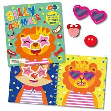 Silicone Sticker Book - Silly Animals-Subjects - Books - Activity Books-Tools 4 Teaching-Classroom Decor and More
