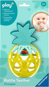 Rattle Teether: Pineapple-Baby & Toddler-Tools 4 Teaching-Classroom Decor and More