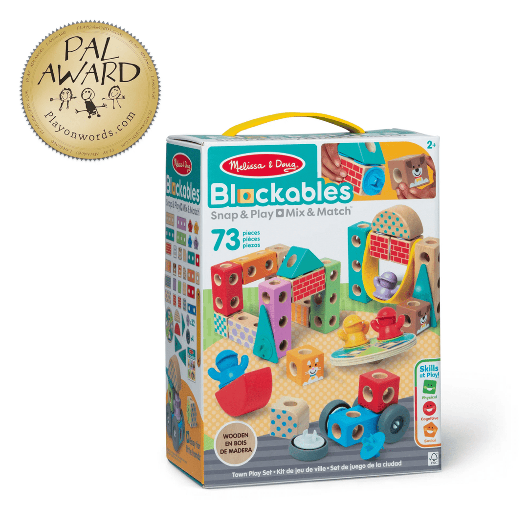 Blockables™ Town Play Set-Building-Tools 4 Teaching-Classroom Decor and More