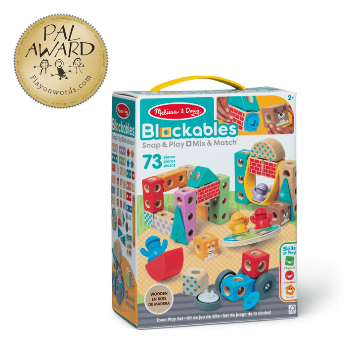 Blockables™ Town Play Set-Building-Tools 4 Teaching-Classroom Decor and More