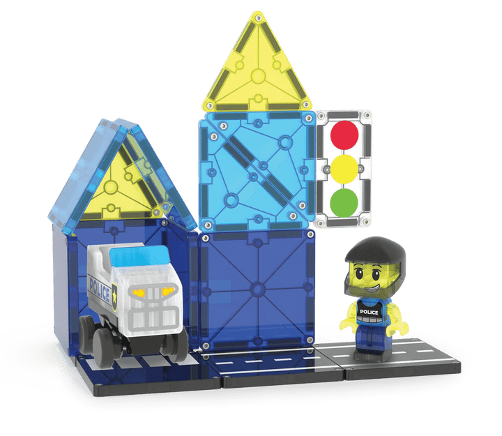 MagnaTiles- Police Patrol-Magnatiles-Tools 4 Teaching-Classroom Decor and More