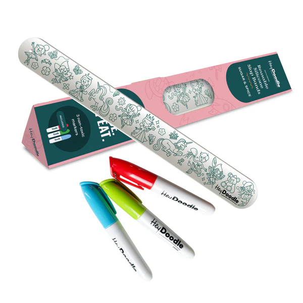 Sugar &amp; Spice Sketchband- Reusable Coloring &amp; Doodle Slap Bracelet