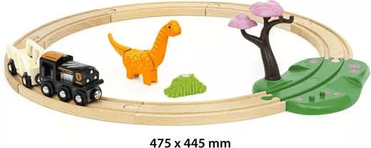 BRIO Dinosaur Circle Train Set-Vehicles & Construction-Tools 4 Teaching-Classroom Decor and More
